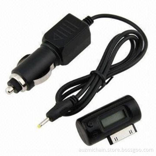 Hot Wireless FM Transmitter for iPhone/iPod/iPhone3G/3GS/4/4S, with Car Charger Remote Function